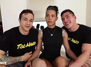 QB1 Bangs Cheerleader and Slutty Best Friend