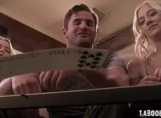 Skyler Storm and Nathan Bronson hooked up wildly in front of Haley Spades!