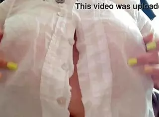 Undress me at home, fuck my big tits hard, babe!