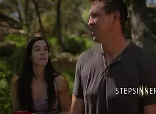 stepsiblings abbie maley and her bro fuck in the park