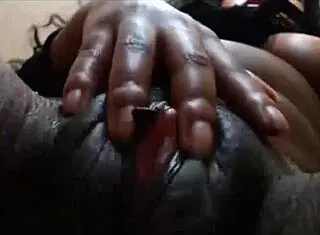Look at this nice black pussy with fat lips and ass.