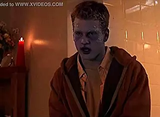 Tania saulnier in a sexy shower scene