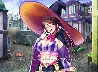 Harem hunter sex-ray vision episode 3 features a fivesome in the tavern