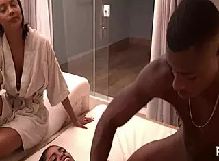 wife hires prostitute for black husband to fuck