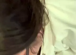 Sexy Minxycme Sucks Dildo In Lesbian Scene