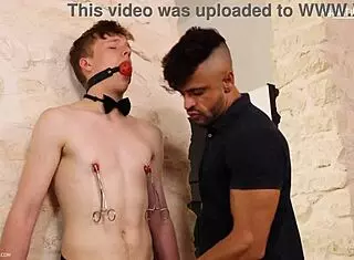 Domestic Boy Overwhelmed by Muscle Master’s Rewarding Touch