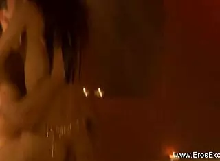 Detailed kama sutra lessons from erotic india featuring kissing, handjob, and hardcore couple instruction