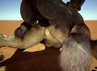 Wild furry hentai ass fucking