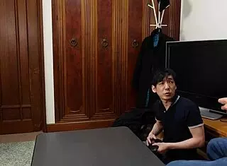 Amiga's mother sucks big tits and squirts during masturbation