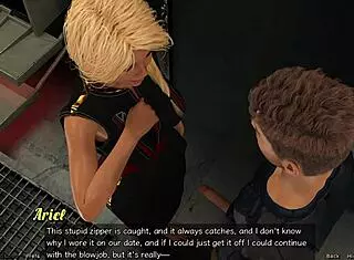 Stranded In Space 144: Blonde Virgin 18 Deepthroating Cock