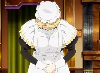 Busty maid in hentai anime intrigue
