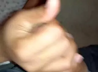 My neighbor bursts in to jerk me off! Then rides my cock with her huge ass until I cum!