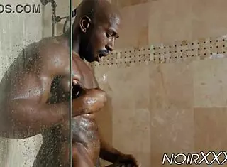 Muscular black hunk max konnor masturbates his huge fat dick solo?