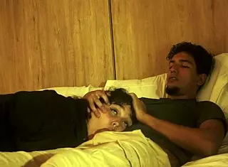 I couldn't stop touching myself and put my penis in my stepsister's mouth, almost got caught.