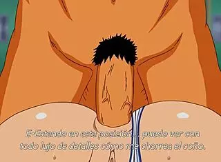 In this hentai anime, Gogo dances and masturbates in a casual japanese setting