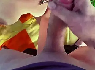 Milf POV Blowjob For Huge Cock - Big Facial