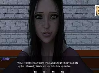 Wvm 4 plays basketball with Shauna in a casual homemade game