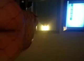 Feeling intense emotions while riding in cowgirl position with black ebony partner