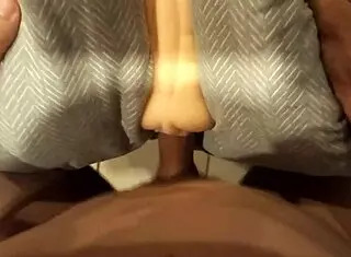 I fucked the rubber vagina with toys.