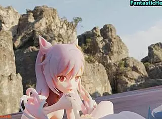 keqing's final adventure in the anime hentai series