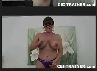 stroke out a big load so i can watch you eat it cei