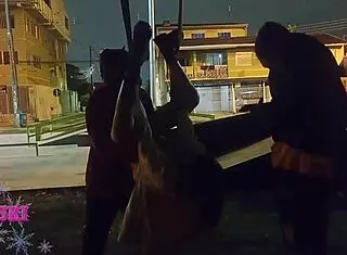 My Friends Took Me To The Public Square In Brazil