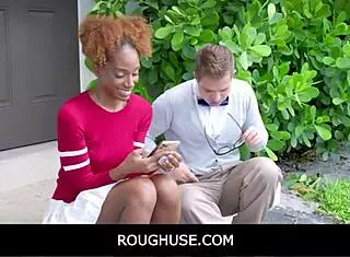 Roughuse - Freeuse Black Teen 18+ Stepsister James Cameron Nicky Rebel