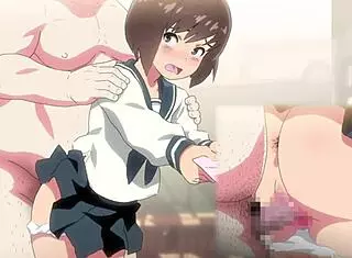 Teacher Seduces Beautiful Anime Students