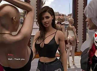 堕落步骤16：公共店买骚裙😏