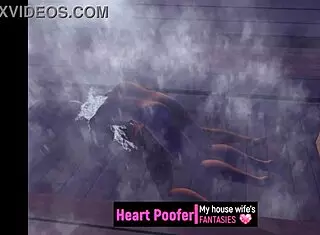 sauna sex with cartoon characters banging hard.