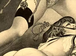I love these vintage erotic drawings that stir my deepest desires.