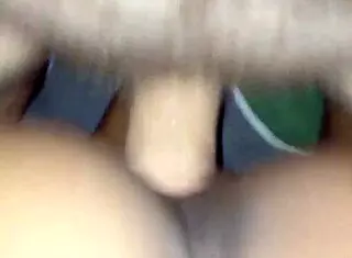 A sexy black woman gets a hard cock in her wet pussy