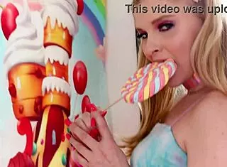 Harlow West Sucks Big Dick POV and Swallows Cum Load