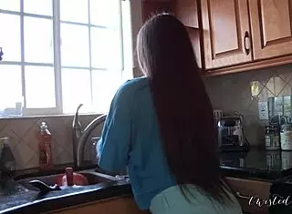 young lola foxx punished anally by stepmom dana