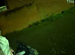 Cracky offered a cigarette to finger her bum and piss