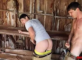 quick cumshot in my ass before friends arrive, rough and hardcore