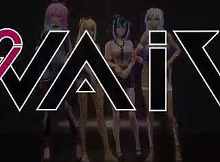 hentai vtuber cosmic faith gets deep penetration in doggy style close up pov in vr 3d vrchat mmd