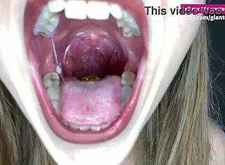 do you want to see gummy bears going down my throat?