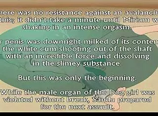 In this hentai anime, the character wonders what the game's name is