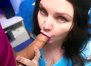 Cheating wife sucks dick and fucks while husband is away?