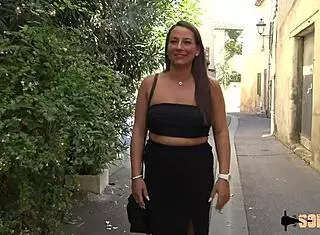 mila and angelina, chubby amateurs, fucking together outdoors with assfucking