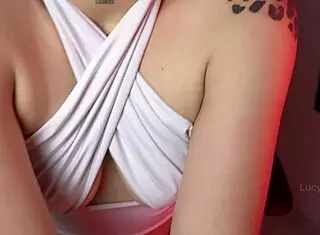 Creamy Latina Bent Over With Hot Red Pussy