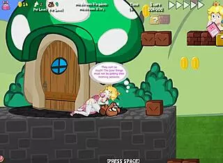 Peach's untold tale features big tits in hentai anime world 1-1.