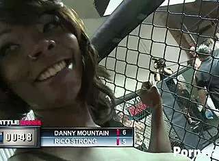 Is Stacy Adams fucking hardcore with shaved pussy and cum facial in lingerie?