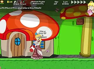 Peach's untold tale features big tits in hentai anime world 1-1.