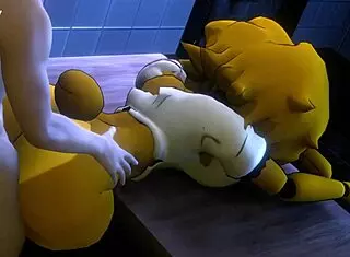 Fnia girls bent over for intense sex compilation.