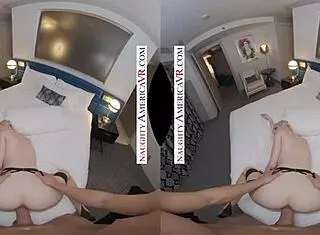 Skye Blue says, 'You can't leave until we fuck her trimmed pussy.'