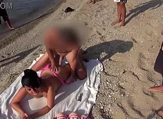 Beach Cum Party with My Asshole Open for All