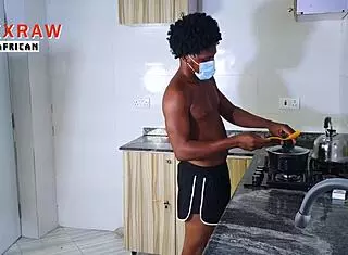 Horny 19Yo Student Stepsister In The Kitchen