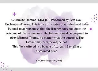 Femdom Jerk Off Instructions For Males Part 8